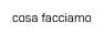 cosa facciamo